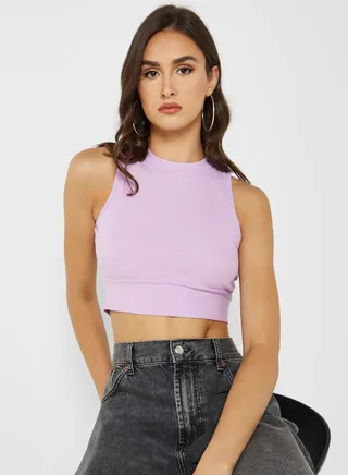 Cutout Back Top