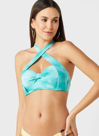 Tie Dye Bikini Top