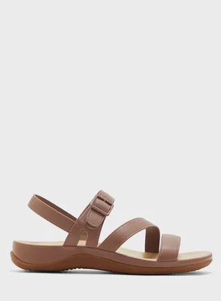 Multi Strap Flat Sandals