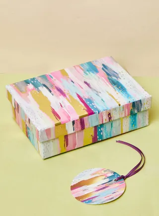 Colour Collage Small Box