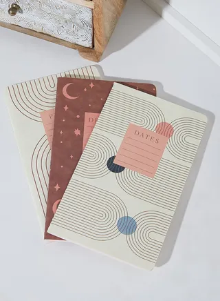 Set Of 3 Planning Notebooks