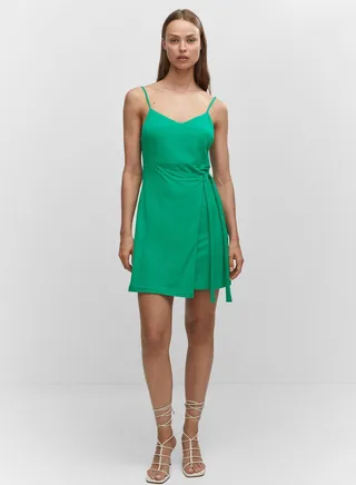 Tie Detail Strap Dress