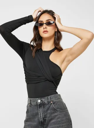 One Shoulder Bodysuit