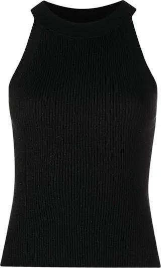 Knitted Cashmere-Blend Vest