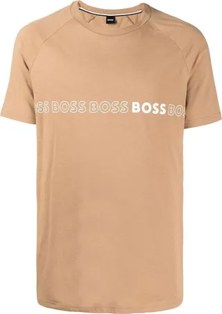 logo-print cotton T-shirt