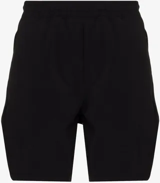 Black Pace Breaker Lined 7 Inch Running Shorts