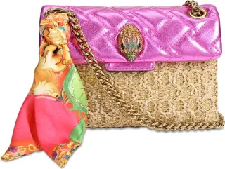 mini Kensington rafia bag