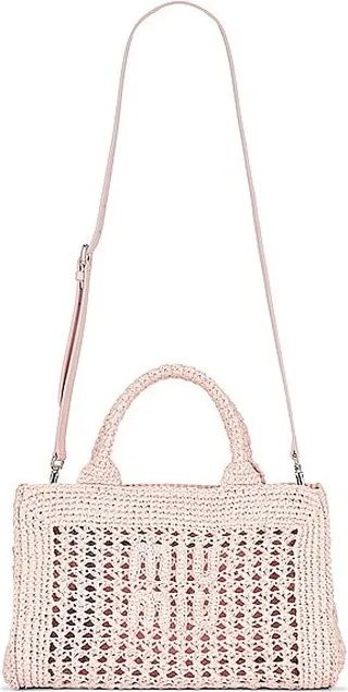 Miu Miu Small Tote Bag in Pink
