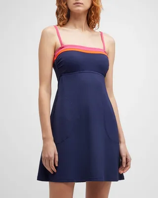 Island Cays Colorblock Mini Dress