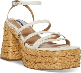 Steve Madden Women's Belise Strappy Platform Espadrille Sandals