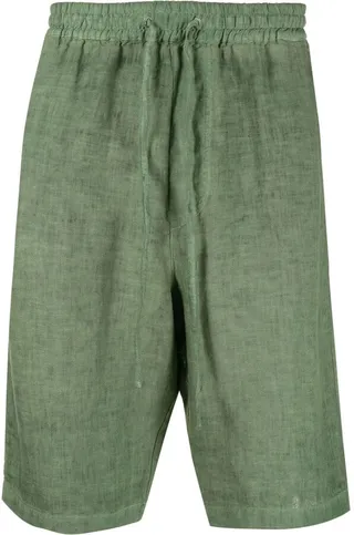 Drawstring Knee-Length Shorts