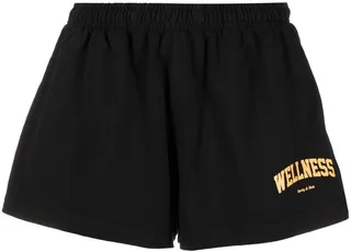Logo-Print Detail Shorts