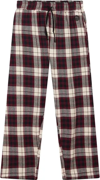 KOMODO - Jim Jam Mens - Gots Organic Cotton Pyjama Bottoms Maroon