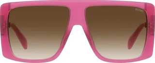 59mm Gradient Flat Top Sunglasses