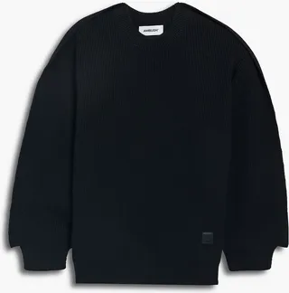 Ribbed wool sweater