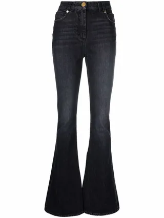 High-Rise Bootcut Jeans