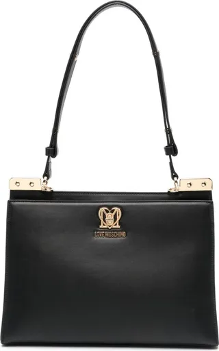 Logo-Plaque Shoulder Bag