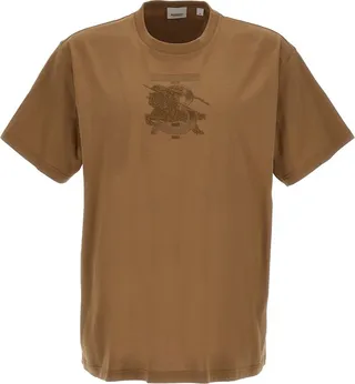 Burberry Embroidered Monogram EKD Crewneck T-Shirt