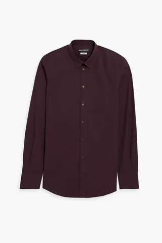 Cotton-poplin shirt