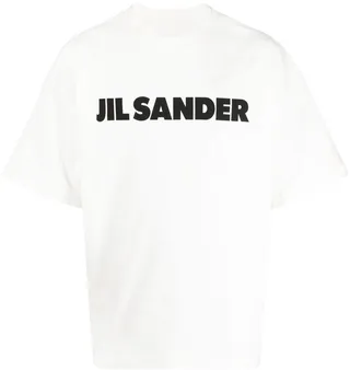 logo-print cotton T-shirt