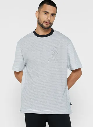 Striped Crew Neck T-Shirt