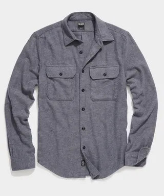 Alaskan Chamois Shirt in Chambray