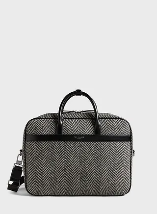 Andreaz Herringbone Document Bag