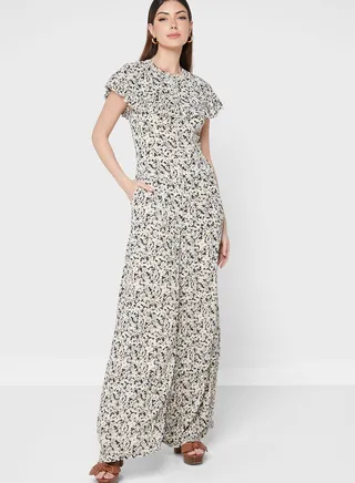 Flared Bottom Jumpsuits