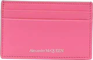 Alexander McQueen Logo Printed Cardholer