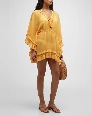 Embellished Joya Mini Dress