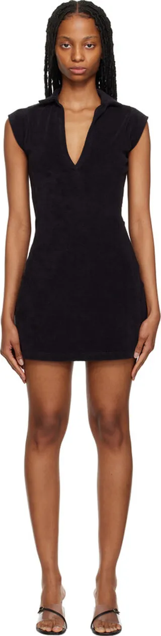 Gil Rodriguez Black Coco Minidress