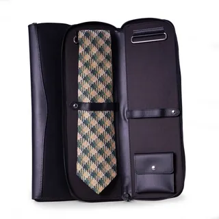 Jeffrey Leather Tie Case