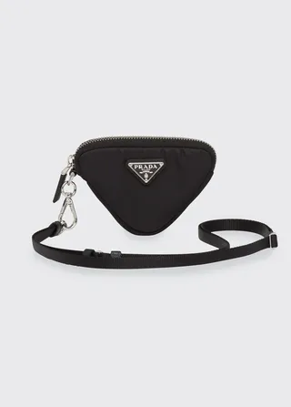 Men's Re-Nylon Triangle Lanyard Pouch