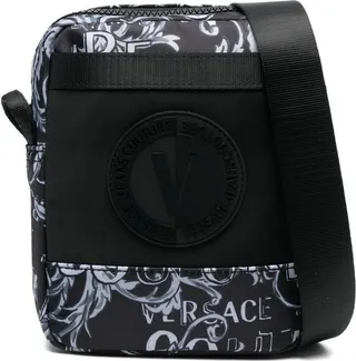 Graphic-Print Cross-Body Bag