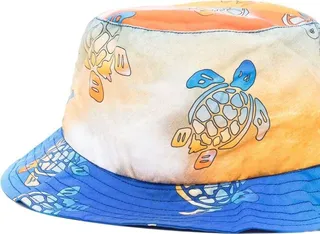 Orange Ronde Des Tortues Sunset Bucket Hat
