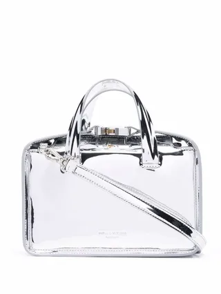 Brie metallic tote