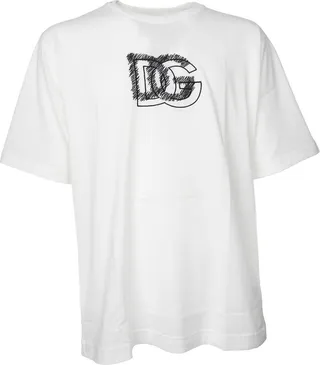 Dolce & Gabbana Logo Detailed Crewneck T-Shirt