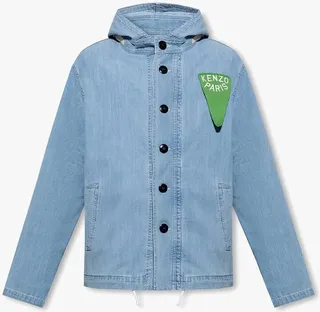 Hooded Denim Jacket