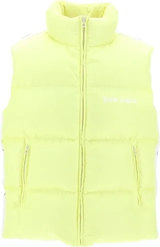 Palm Angels Logo Printed Track Down Gilet