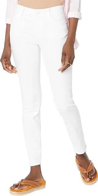 KUT from the Kloth Catherine Boyfriend in Optic White (Optic White) Women's Jeans