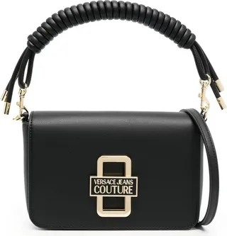 Faux-Leather Shoulder Bag