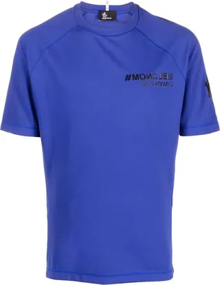 Day-Namic logo-embossed jersey T-shirt