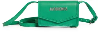 Small Le Porte Azur Leather Crossbody Bag