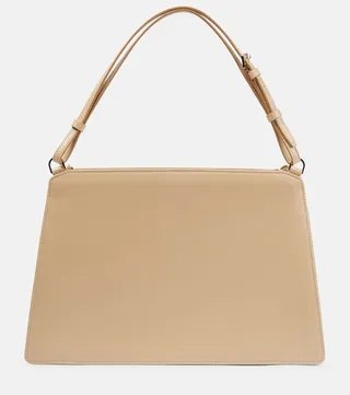 Delanie leather shoulder bag