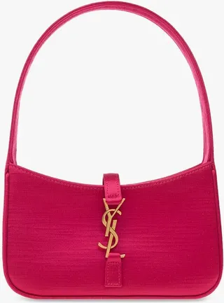 Saint Laurent Logo Plaque Mini Tote Bag
