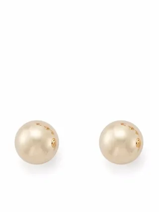 14kt Yellow Gold Ball Stud Earrings