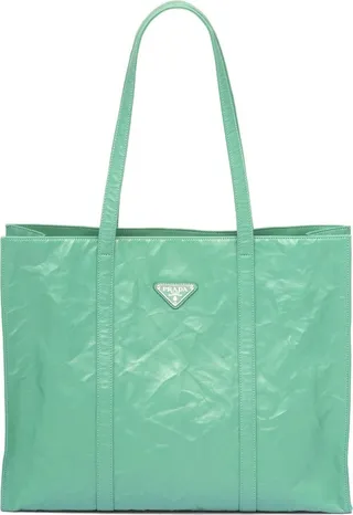 Nappa-Leather Tote Bag