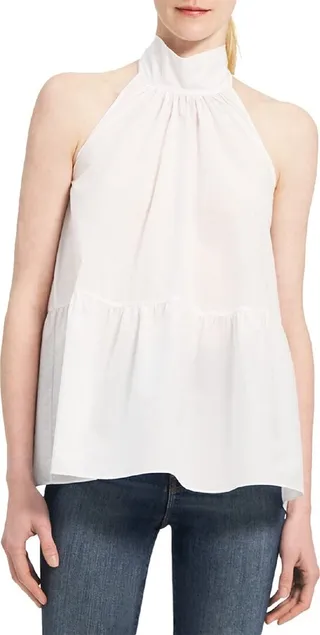 Theory Halter Tier Top