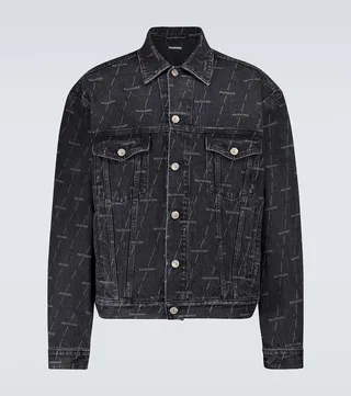 Logo denim jacket