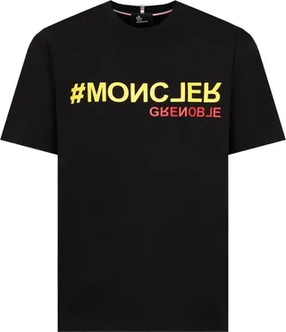 Moncler Grenoble Logo Printed Crewneck T-Shirt